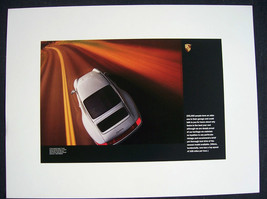 Porsche Official 993 911 Silver White Coupe Factory Poster 1995-1998 Usa Edition - £47.14 GBP