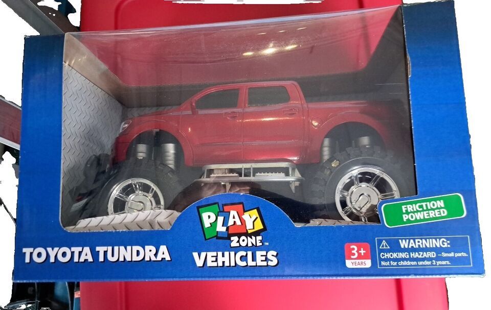 Off Road Truck RED Toyota Tundra Friction Powered Scale 1:18 Age 3+ NIB - $24.02