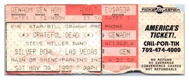 Grateful Dead Concert Ticket Stub Peut 30 1992 Las Vegas - £40.94 GBP