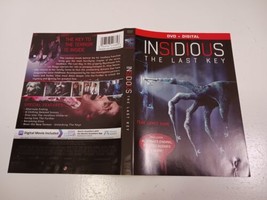 Insidious The Last Key Dvd Artwork Only No Disc - £0.78 GBP