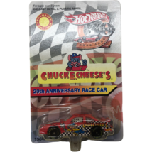 VTG NIP Hot Wheels Exclusive Edt Chuck E Cheese&#39;s 20th Anniversary Red Race Car - $39.59