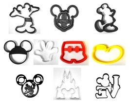 Mickey Mouse Lover Kit Cartoon Character Cookie Cutters USA PR1473 - £19.15 GBP