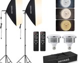 Beiyang Softbox Lighting Kit: 2X20&#39;&#39; X28&#39;&#39; Photography Soft Box With 2 X... - $103.94