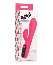 Bang! 10X Digital Rabbit Vibrator - Pink - $68.30