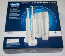 BRAUN Oral-B Advanced Clean Rechargeable Electric Toothbrush (2 PACK) -- NEW - £102.22 GBP