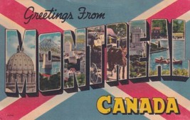 Montreal Canada Large Letter Postcard C46 - £2.39 GBP