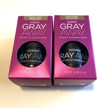 2 EVERPRO Gray Away Magnetic Powder Lightest Brown Medium Blonde (2 PACK) New - £46.70 GBP