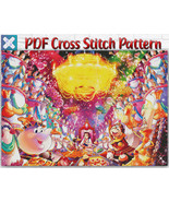 Disney Princess Alice In Wonderland Large Counted PDF Cross Stitch Patte... - $4.80 CAD