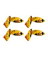 4 Pairs (8 Ct) Yellow Surfboard Style Beach Towel Holders, Clips, Beach,... - €16,93 EUR