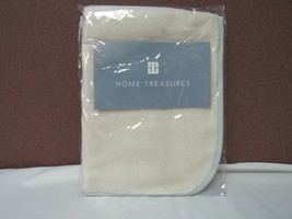 Home Treasures Bodrum Turkish Terry Ivory/Eucalipto Face Towel T4101455 - £18.19 GBP