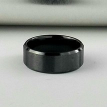 Stainless Steel Black Ring Sizes 6 7 8 9 11 12 & 13 Unisex Fashion Jewelry