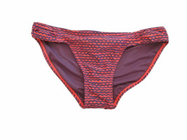 New Old Navy Women Purple Orange Zigzag Multi-color Bikini Bottom Swimwe... - £10.97 GBP