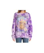 No Boundaries Juniors Washed Graphic Crewneck Sweatshirt Lavender Touch ... - $34.71 CAD