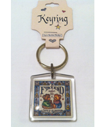 NEW Monarch Creations keyring key ring A Friend Makes Life Sweeter bears... - $3.00