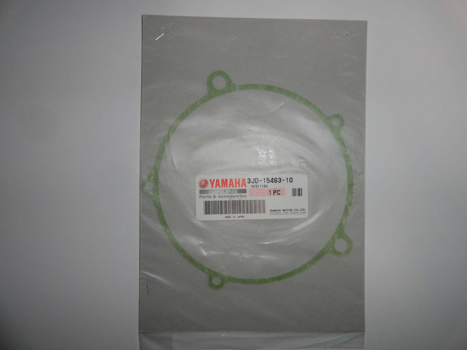 Primary image for Clutch Right Side Outer Cover Gasket OEM Genuine Yamaha YZ125 YZ 125 89-93