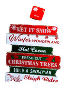 Christmas House Hanging Decor- NEW-SHIP24HRS. 12x8in - $25.33 CAD