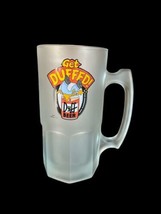 The Simpsons &quot;Get Duffed! Duff Beer&quot; Homer Simpson 20 oz. Frosted Glass Beer Mug - $26.72