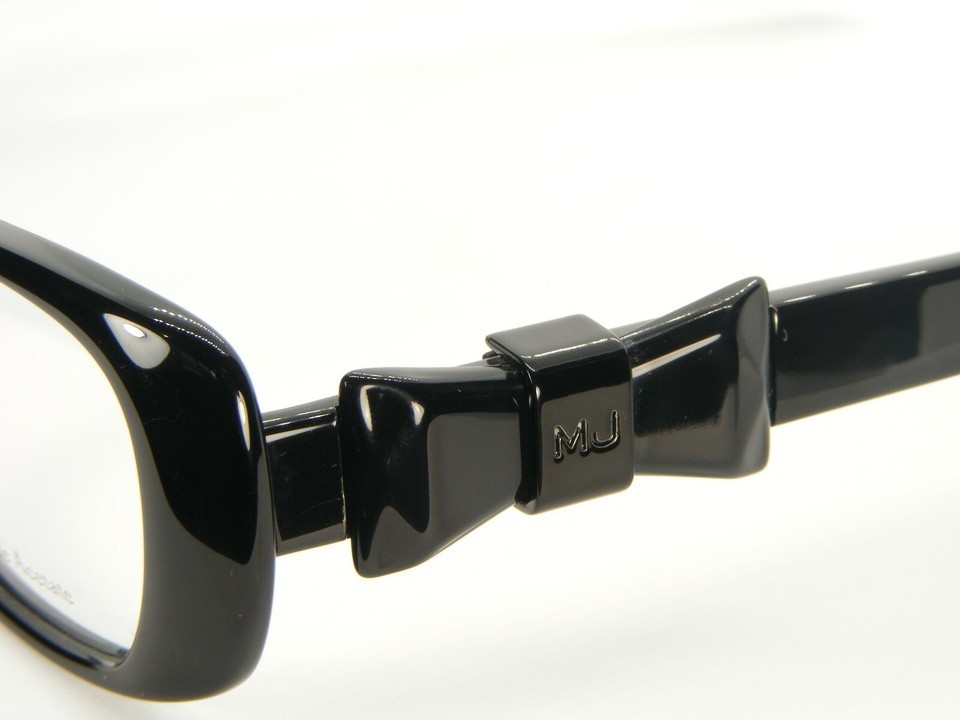 NEW MARC JACOBS MJ 381 807 SHINY BLACK EYEGLASSES GLASSES FRAME 51-16-135mm Item image 4
