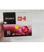 Sony CD-R 30 Pack (w/slim jcs)700MB/Mo 1x-48x speed Optical Media Factor... - $41.36 CAD