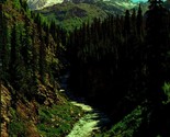 View Of Canyon Crystal River Country Gunnison CO Colorado UNP Chrome Pos... - $6.88
