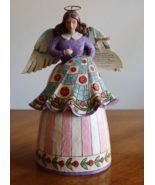 Jim Shore Heartwood Creek Stitched #4007245 With Love Quilting Angel Fig... - $443.79 MXN