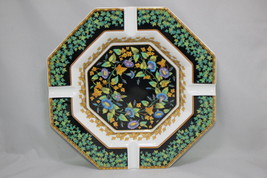 Rosenthal Versace Gold Ivy Porcelain Ashtray - 9&quot; - $450.00