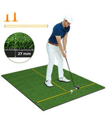 Artificial Turf Mat for Indoor and Outdoor Golf Practice Includes 2 Rubb... - €123,24 EUR