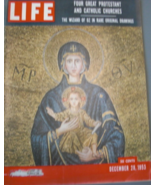 Life Magazine, December 28, 1953, Vol. 35, No., 26. Cover: A Mosaic of M... - $682.88 MXN