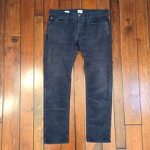 J Crew Pants Men&#39;s 35x32 Blue Corduroy 484 Slim Fit 5 Pocket Jeans Chino - €21,11 EUR