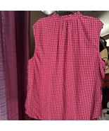 Old Navy sleeveless button down size XL Ruffle Neck - $288.78 MXN