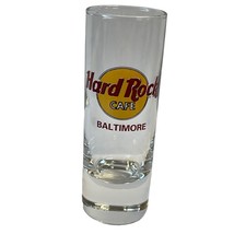 Shot Glass Hard Rock Cafe Baltimore Tall Glass Rock n Roll - $9.74