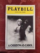 PLAYBILL December 1991 A CHRISTMAS CAROL Patrick Stewart Operning Night! - $14.40