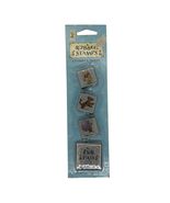 All Night Media Classic Vintage Pooh &amp; Friends Rubber Stamps Set New - €12,37 EUR