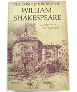 The Complete Works of Willam Shakespeare Hardcover DJ Book Club Ed - $12.26 CAD