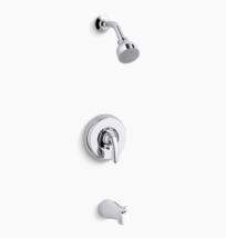 Kohler TS15601-4-CP Coralais Bath and Shower Trim Kit - Polished Chrome - £36.69 GBP