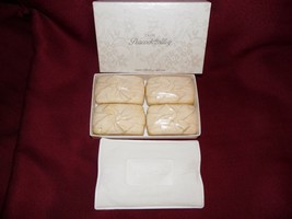 Peacock Alley Bow Bar Soaps French Milled 4 x 3.25oz each (92g) ~ Vintage - £15.39 GBP