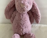 Jellycat  Plush Stuffed doll Bunny rabbit 12&quot; pink lovey - £13.43 GBP