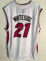 Adidas NBA Jersey Miami Heat Hassan Whiteside White sz 2X - £16.86 GBP