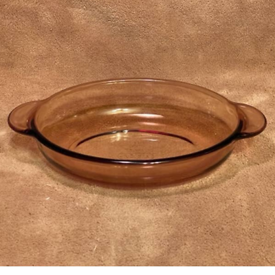 Vintage Amber Corning Vision 400ml Casserette Personal Casserole Dish (V... - $11.88