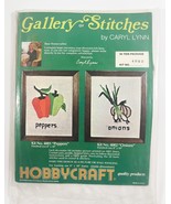 HobbyCraft  Gallery Of Stitches Cross Stitch Kit Onions & Peppers #4002 - $7.91