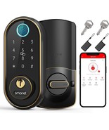 Fingerprint Door Lock SMONET Keyless Entry Smart Lock Electronic Keypad ... - $54.44