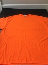 Anvil Men&#39;s Siz 2XL Short Sleeve Shirt Orange - $30.92