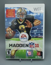 Madden NFL 11 (Nintendo Wii, 2011) Complete Tested - £6.29 GBP