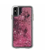 Case-Mate iPhone Xr Rose Gold Waterfall Clear Plastic Protective Phone C... - £5.87 GBP