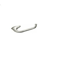 Alno A9840R-SN/GLD Solei Single Towel Ring - Satin Nickel/Gold - $53.11