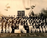 RPPC 1939 Poultney Vermont VT School Band at NY Worlds Fair UNP Postcard... - $38.27