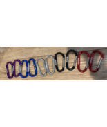 Carabiner Heavy Duty Clips 10PCS  Auto Locking Carabiner Hooks NEW - $15.82