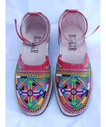 Moroccan Shoes Leather Slippers Berber Babouche Handmade Women Tradition... - £45.00 GBP