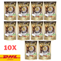 10X Luxica Gold Instant Coffee Mix 35 in 1 Herbal No Sugar Natural for Health - £146.41 GBP