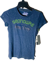 G-Iii Mujer Seattle Seahawks Friday Night Lights de Manga Corta Camiseta Mediano - £19.75 GBP